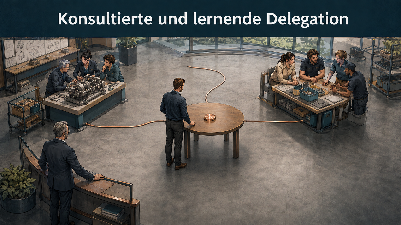Die Entscheidung liegt am Schnittpunkt von Wissen, Folgen und Verantwortung innerhalb klarer Grenzen.